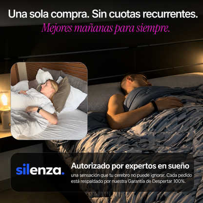 Silenza™ — Despertador de Vibración Silencioso